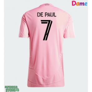 Inter Miami Rodrigo De Paul #7 Replika Hjemmebanetrøje Dame 2026-27 Kortærmet